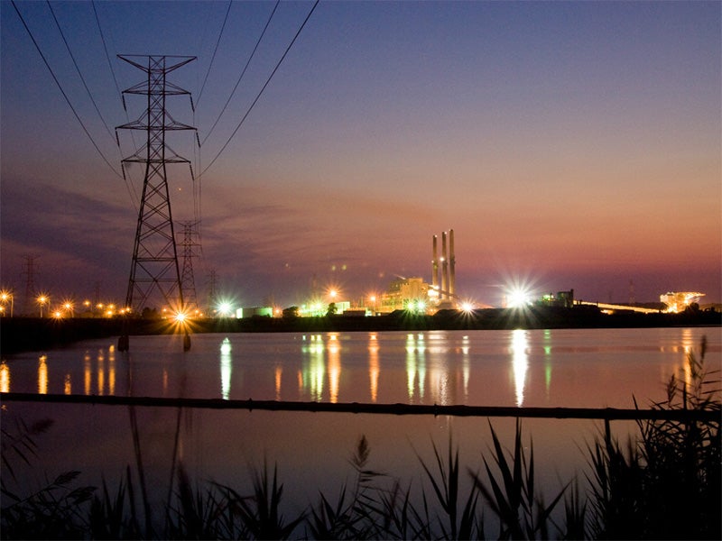 The TVA Allen Fossil Plant. The TVA Allen Fossil Plant.