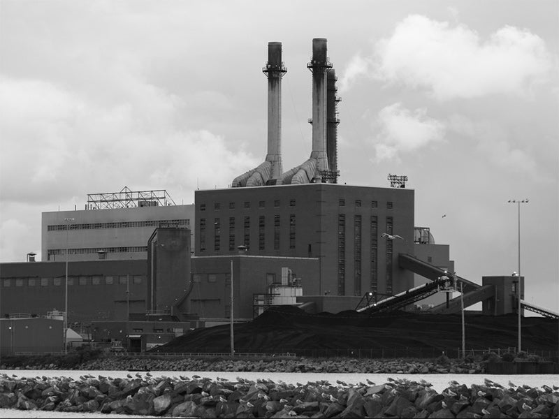 The Dunkirk power plant. The Dunkirk power plant.