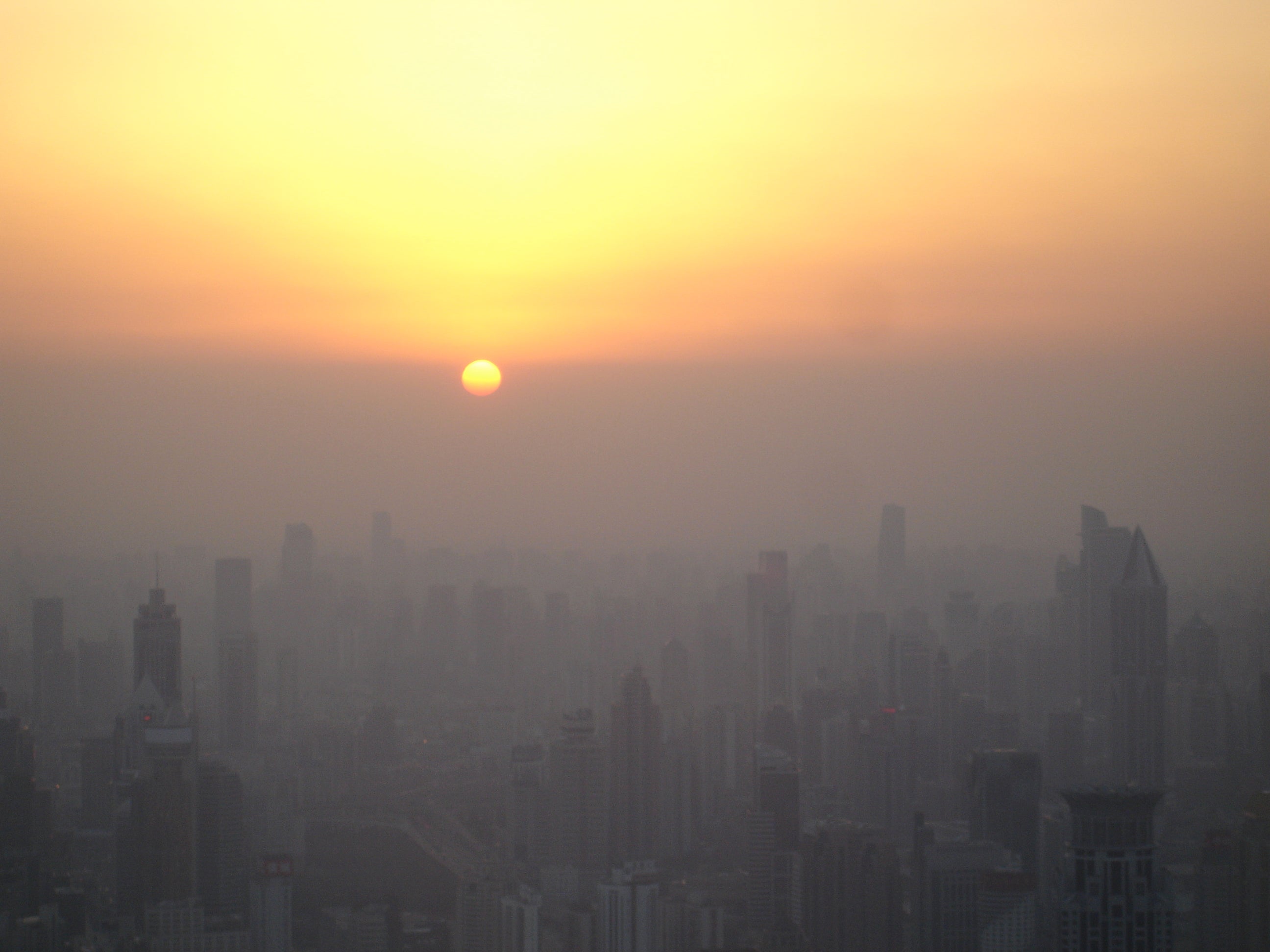 shanghai smog shanghai smog