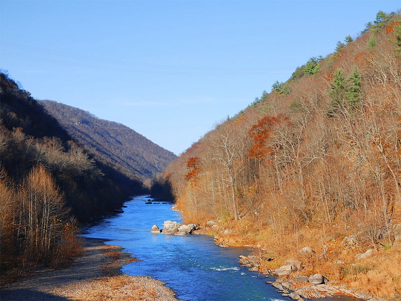 The South Branch of the Potomac River. The South Branch of the Potomac River.