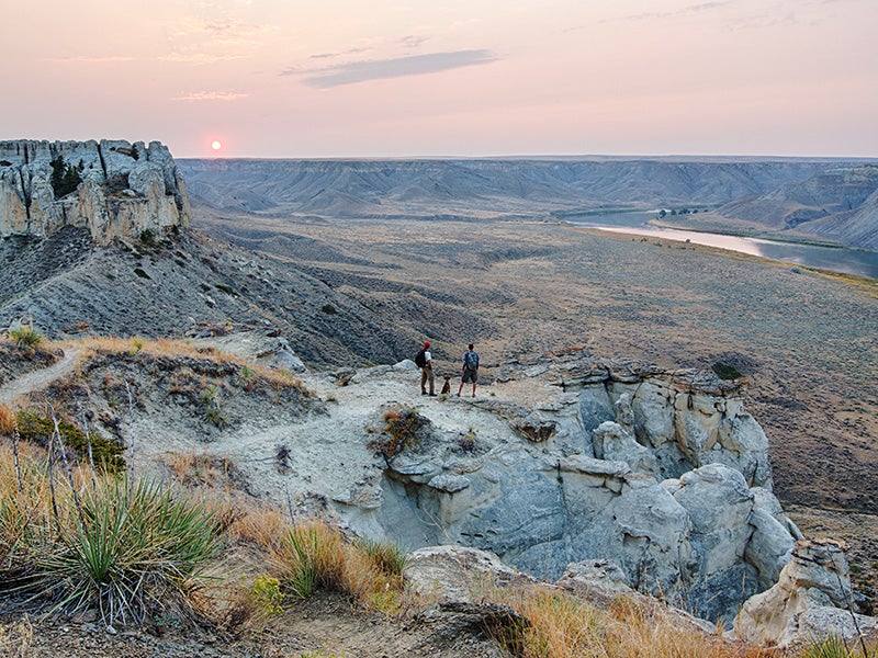 The Upper Missouri River Breaks National Monument. The Upper Missouri River Breaks National Monument.