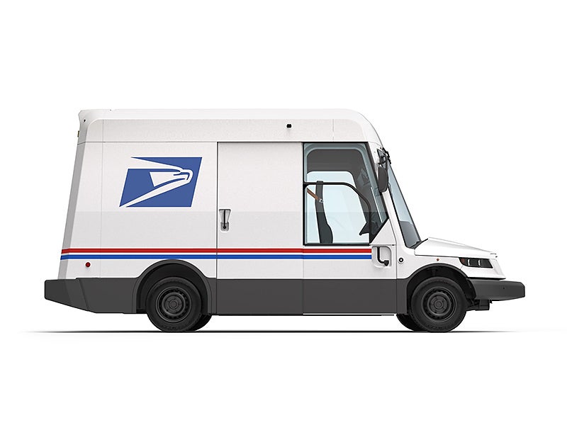 The United States Postal Service Next Generation Delivery Vehicle.