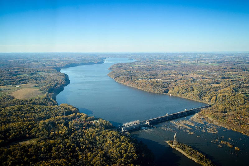 The Conowingo Dam.