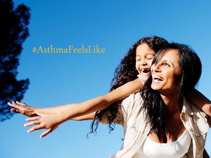 Tell us, what does #asthmafeellike to you?