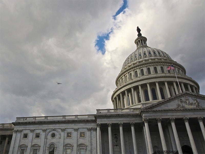 The U.S. Capitol building. The U.S. Capitol building.