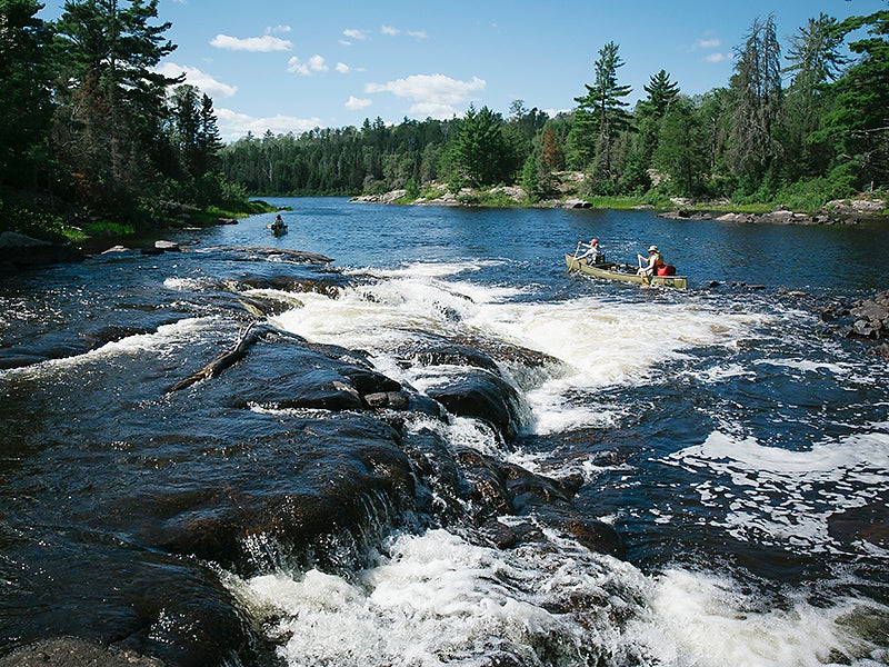 Canoeing the Boundary Waters Canoe Area Wilderness in Northern Minnesota