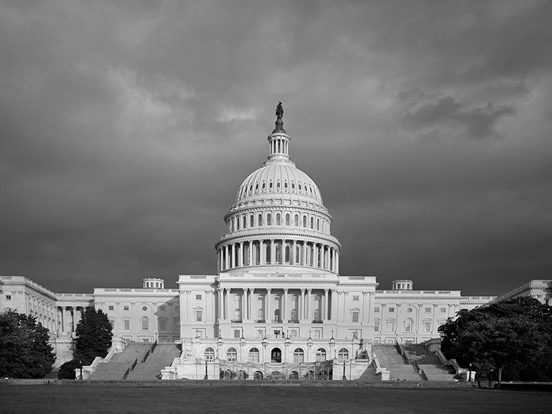 The U.S. Capitol building. The U.S. Capitol building.