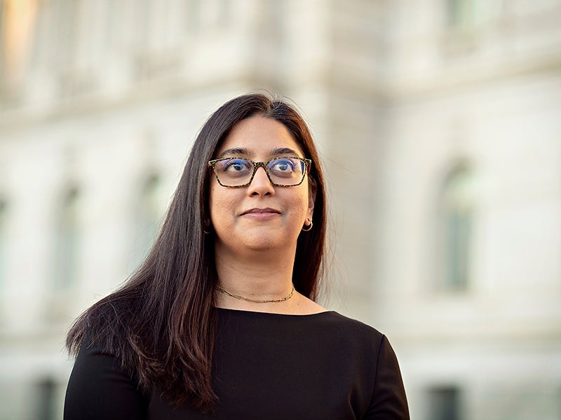 Kirti Datla, Earthjustice’s Director of Strategic Legal Advocacy, photographed in Washington, D.C. Kirti Datla, Earthjustice’s Director of Strategic Legal Advocacy, photographed in Washington, D.C.