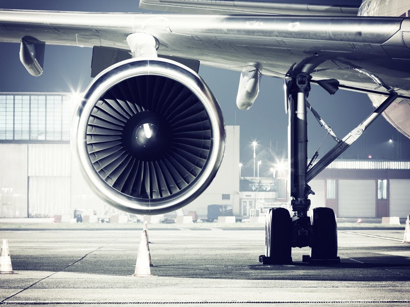 Greenhouse gas emissions from airplanes threaten human health and contribute to climate change. Greenhouse gas emissions from airplanes threaten human health and contribute to climate change.