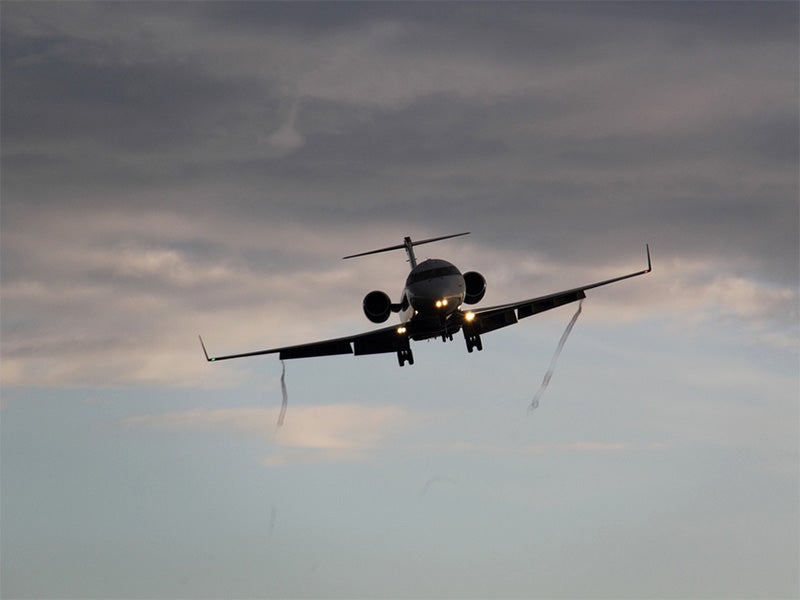 An airplane. An airplane.