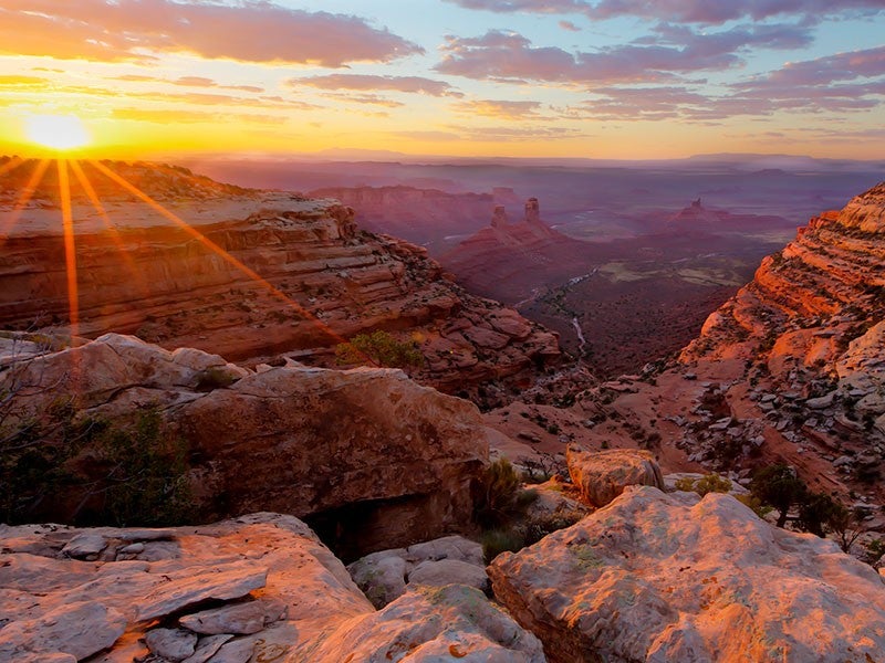 Valle de los Dioses (Valley of the Gods) en el Monumento Nacional Bears Ears Monumento Bears Ears