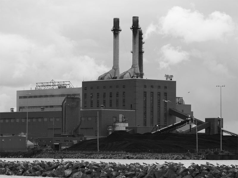 The Dunkirk power plant. The Dunkirk power plant.