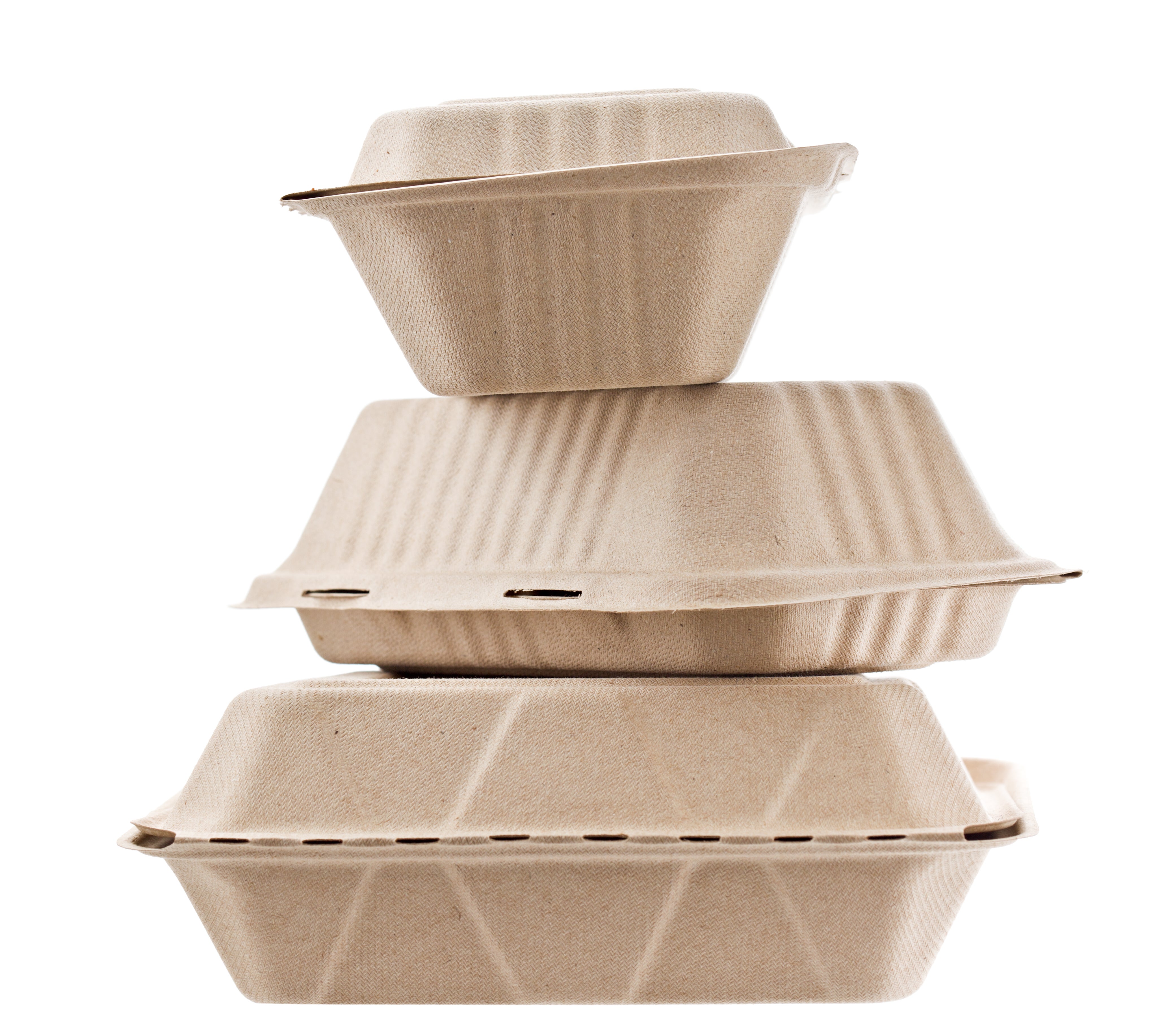 Food packaging containers.