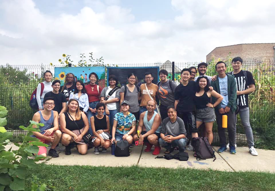 Members of Chicago Asian Americans for Environmental Justice gathered to learn about environmental issues in Chicago’s Little Village neighborhood. Members of Chicago Asian Americans for Environmental Justice gathered to learn about environmental issues in Chicago’s Little Village neighborhood.