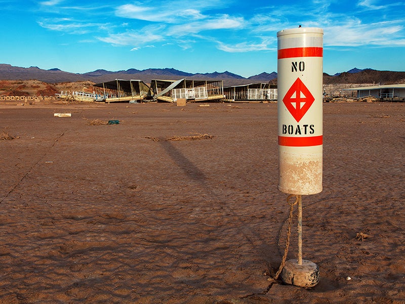 The Echo Bay Marina at Nevada's Lake Mead Recreational Area in July 2014. The Echo Bay Marina at Nevada's Lake Mead Recreational Area in July 2014.