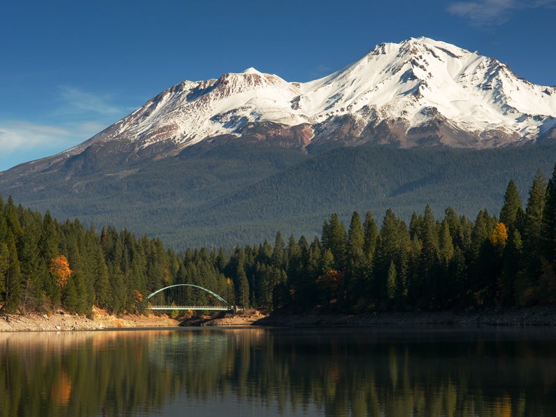 Lake Siskiyou beneath Mount Shasta in Siskiyou county, Calif. Lake Siskiyou beneath Mount Shasta in Siskiyou county, Calif.
