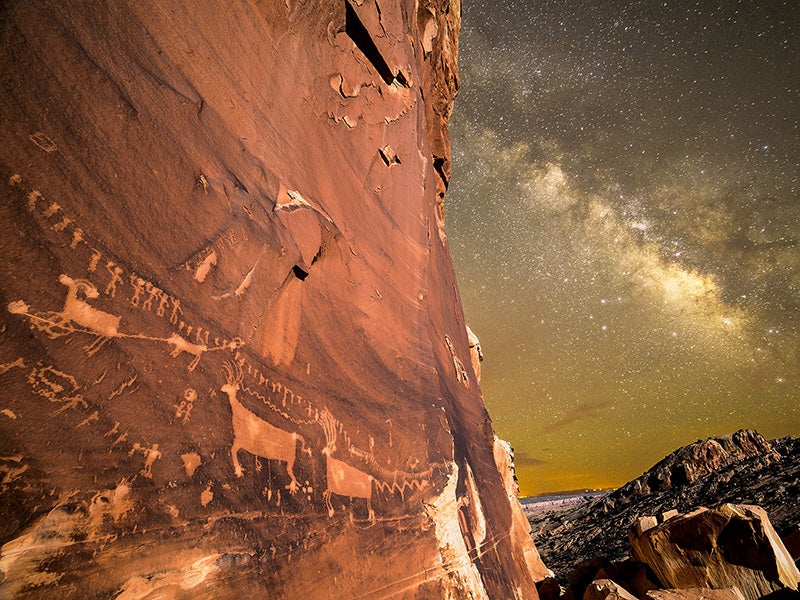 Bears Ears National Monument stretches across remarkably scenic mesas, towering sandstone cliffs, and canyons that epitomize the beauty of southern Utah. Bears Ears National Monument stretches across remarkably scenic mesas, towering sandstone cliffs, and canyons that epitomize the beauty of southern Utah.
