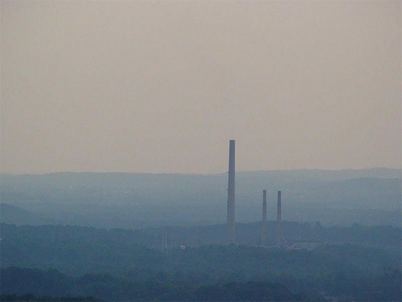 A coal-fired power plant in Maryland. A coal-fired power plant in Maryland.