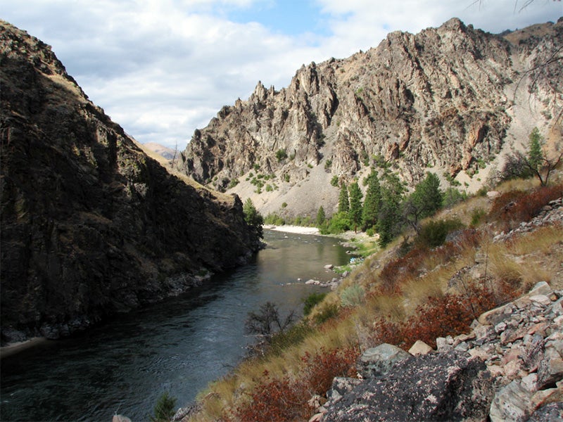 Middle Fork of the Frank Church-River of No Return Wilderness in Idaho.