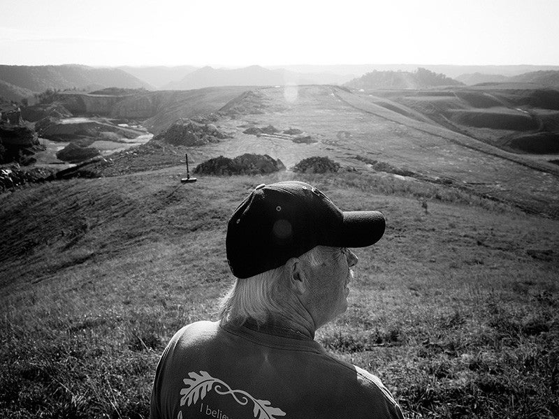 Kayford Mountain in West Virginia has been devastated by mountaintop removal mining. Kayford Mountain in West Virginia has been devastated by mountaintop removal mining.