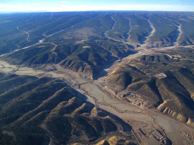 Oil shale development in Colorado's Piceance Basin.