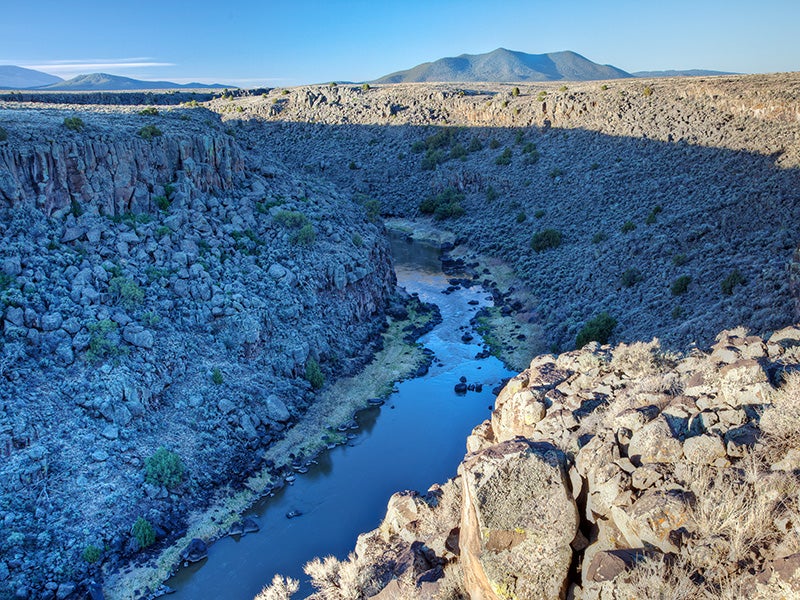The Rio Grande Wild and Scenic River. The Rio Grande Wild and Scenic River.