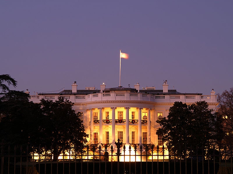 The White House. The White House.