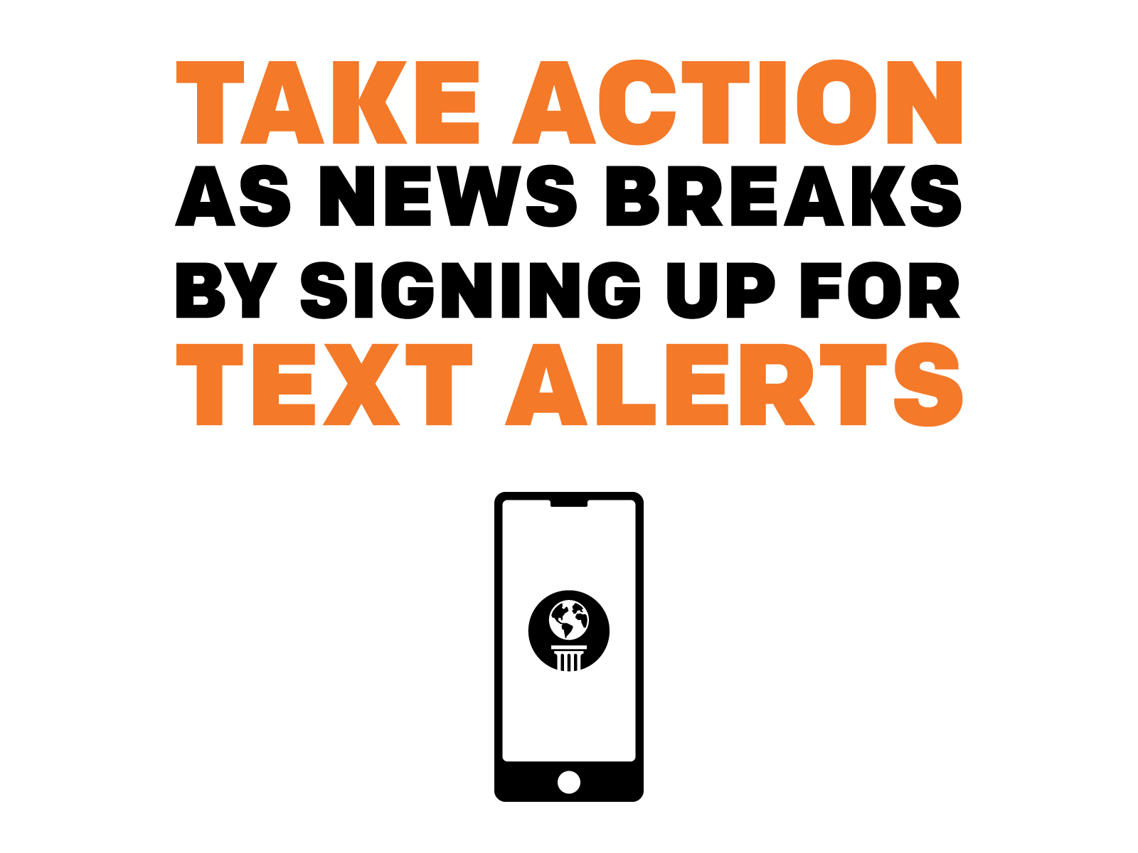 Signing up for text messages is the best way to stay up-to-date and engaged on action alerts and updates from Earthjustice.