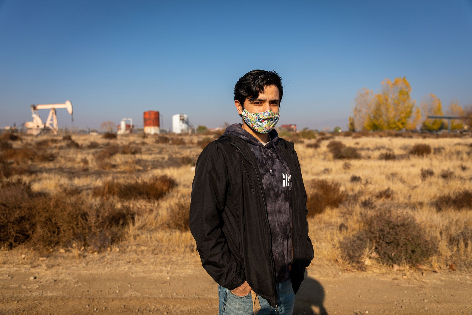 Cesar Aguirre is part of the movement to mandate buffer zones between oil and gas wells and homes, schools, and hospitals.