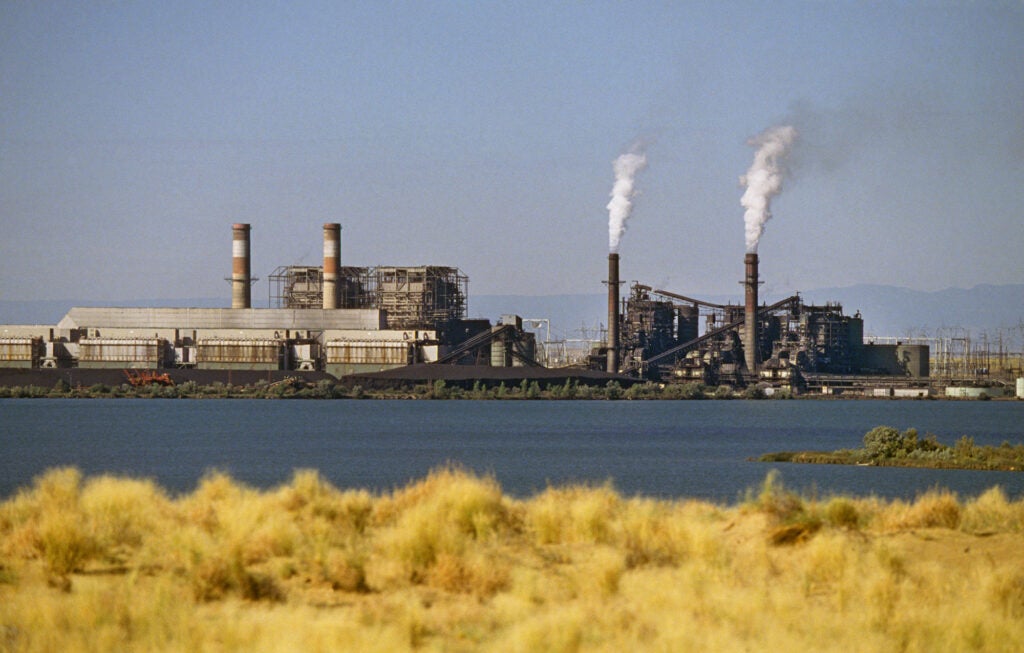 The Four Corners coal-fired power plant in New Mexico.