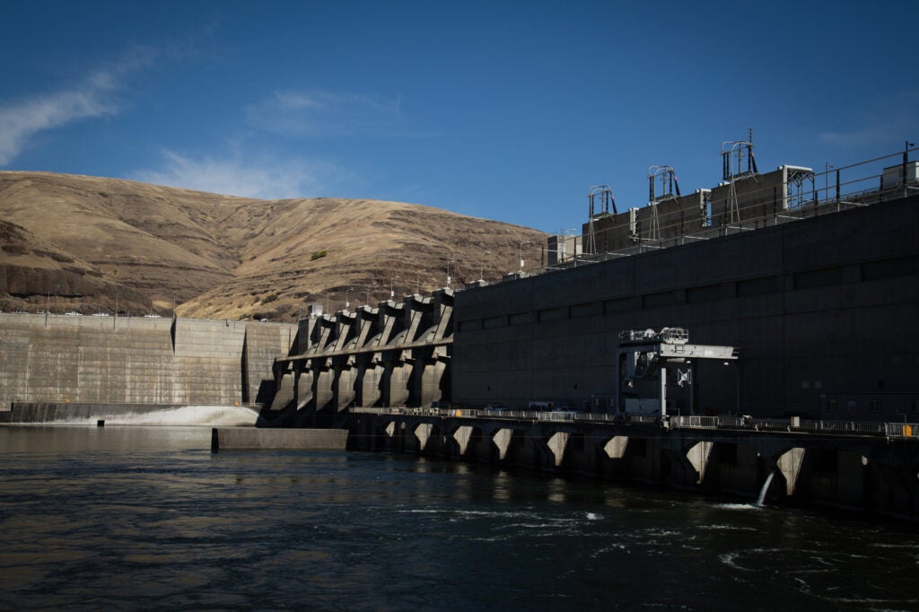 Lower Granite Dam. One of the four lower Snake River dams that Earthjustice is fighting to remove. (Chris Jordan-Bloch / Earthjustice)
