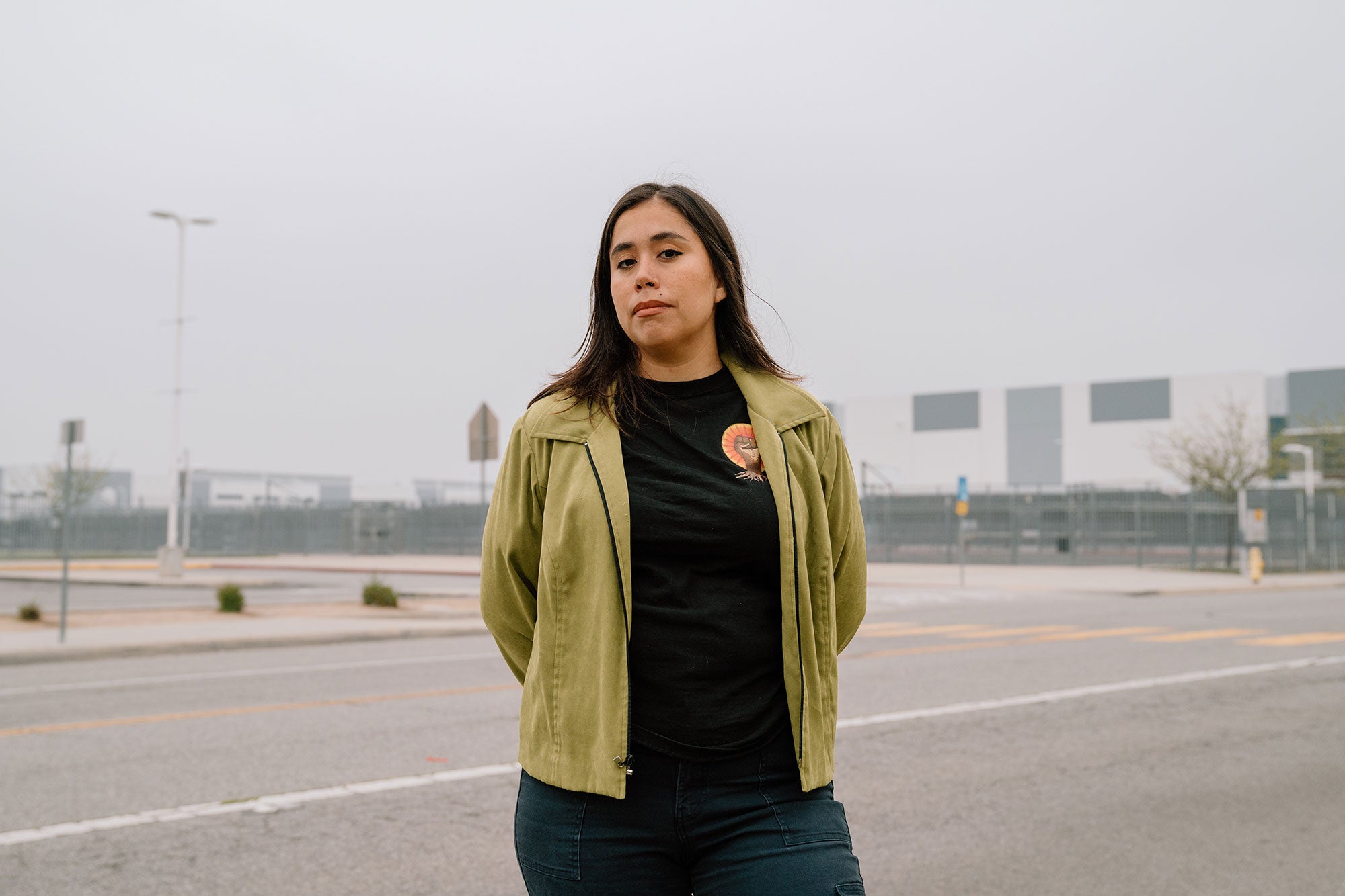 Andrea Vidaurre, co-founder of the People's Collective for Environmental Justice in Grand Terrace, California.