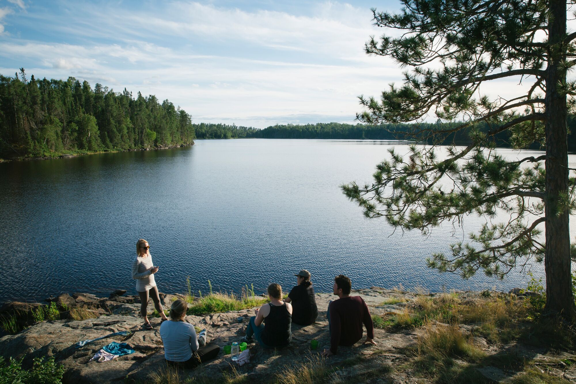 Boundary Waters Canoe Area in Northern Minnesota.