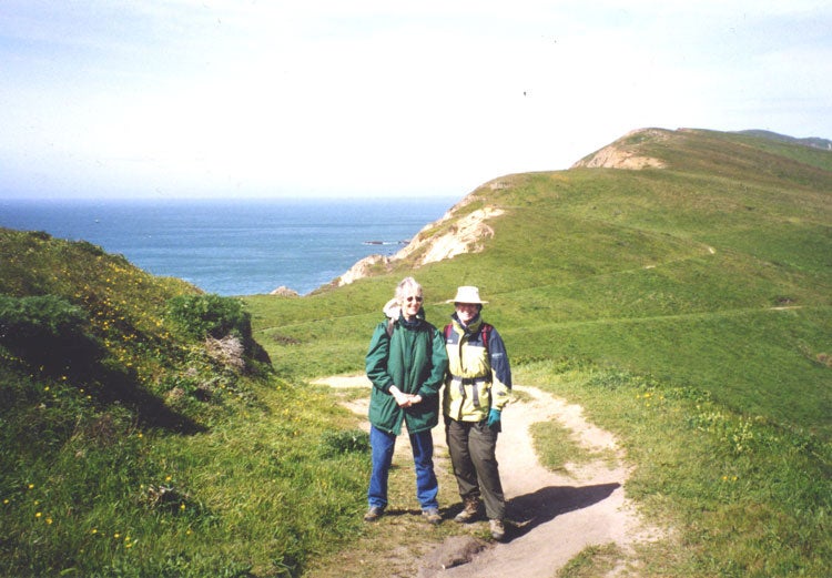 Joanna Katz and friend.