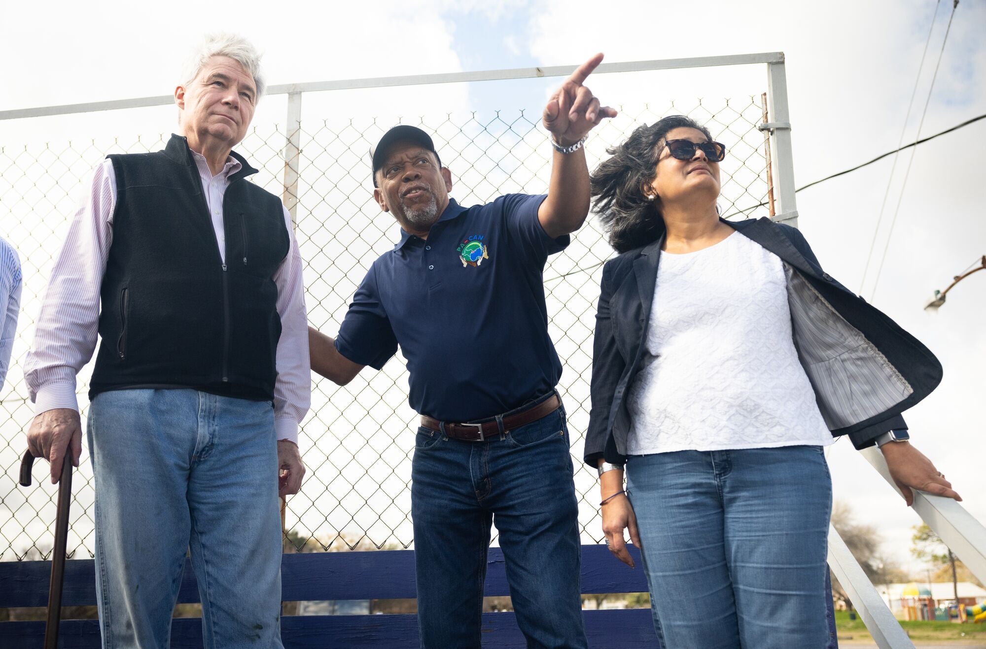 Photos from a tour of polluting facilities in Port Arthur, TX led by John Beard, Jr. of the Port Arthur Community Action Network on Februrary 2, 2024.