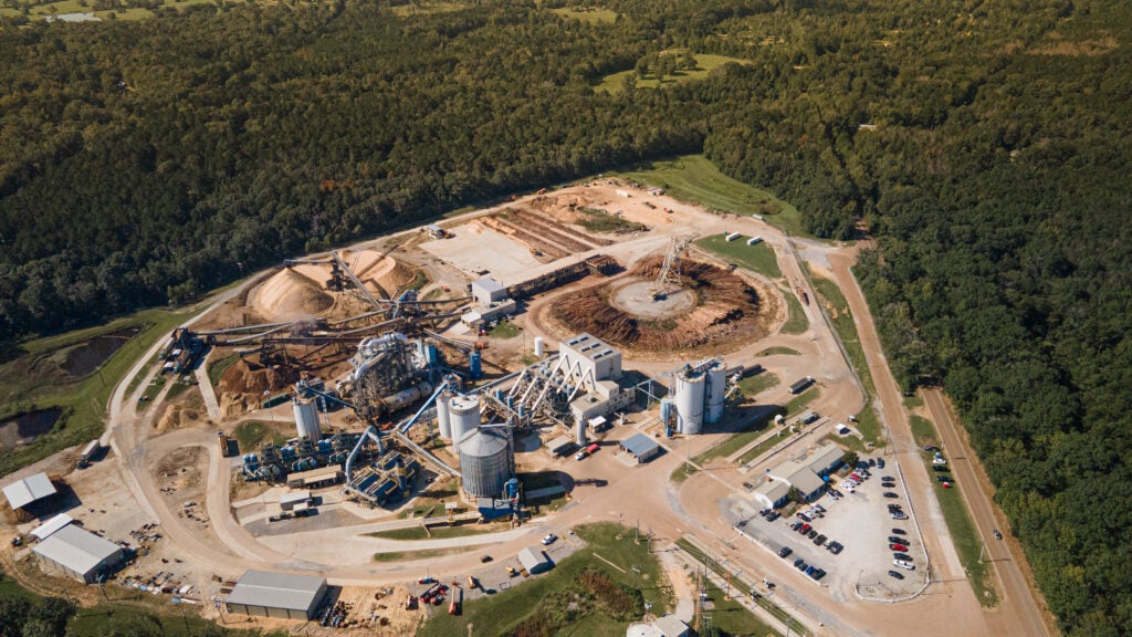 Drax Industrial-scale Wood Pellet Manufacturing Facility Located in Gloster, Mississippi