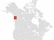 Map of the location of the Taku, Stikine, and Unuk watersheds.