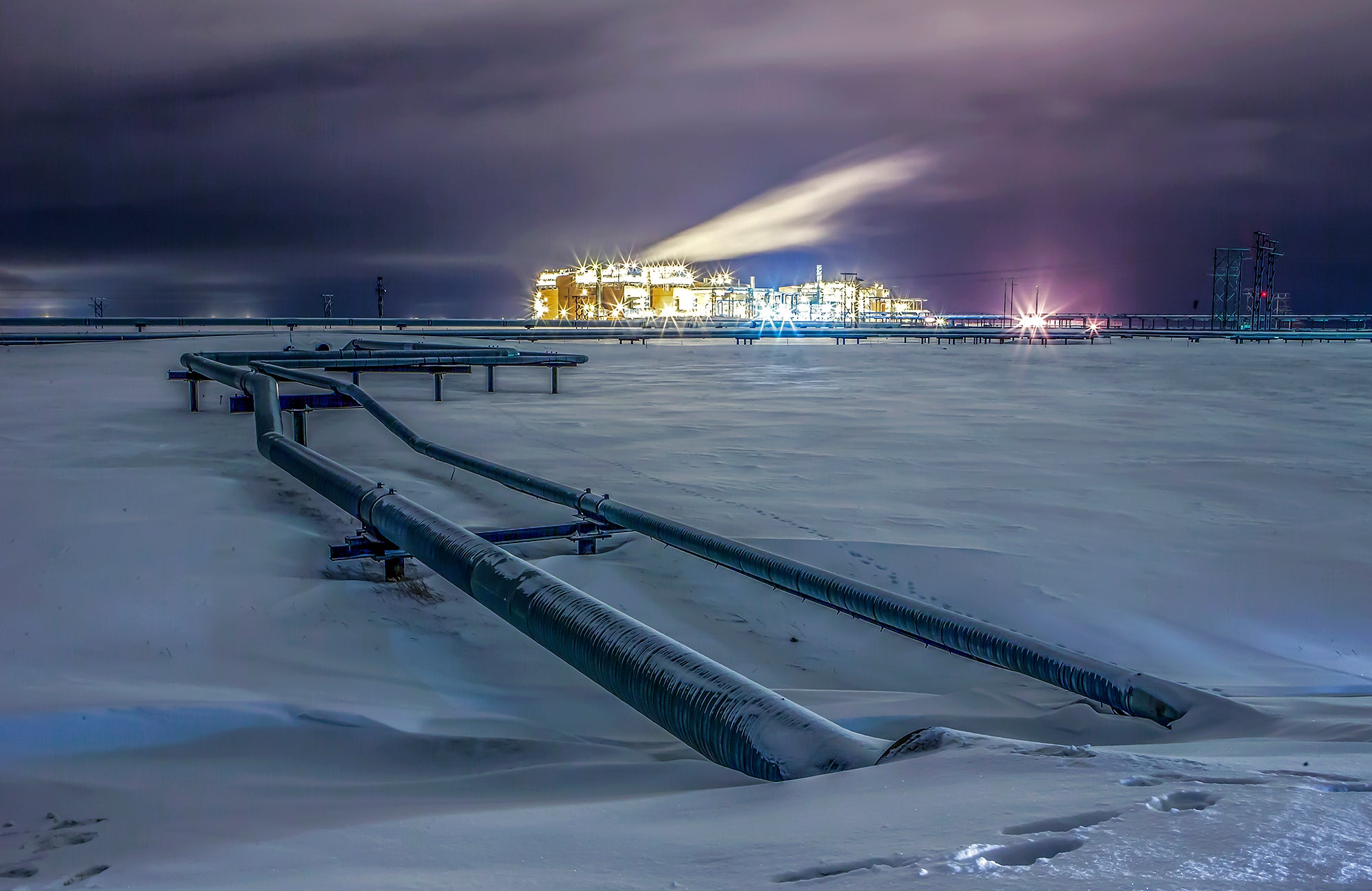 Reconciliation Arctic fossil fuel Energy Production Alaska North Slope. (Marc Morrison / Cavan Images / Getty Images)