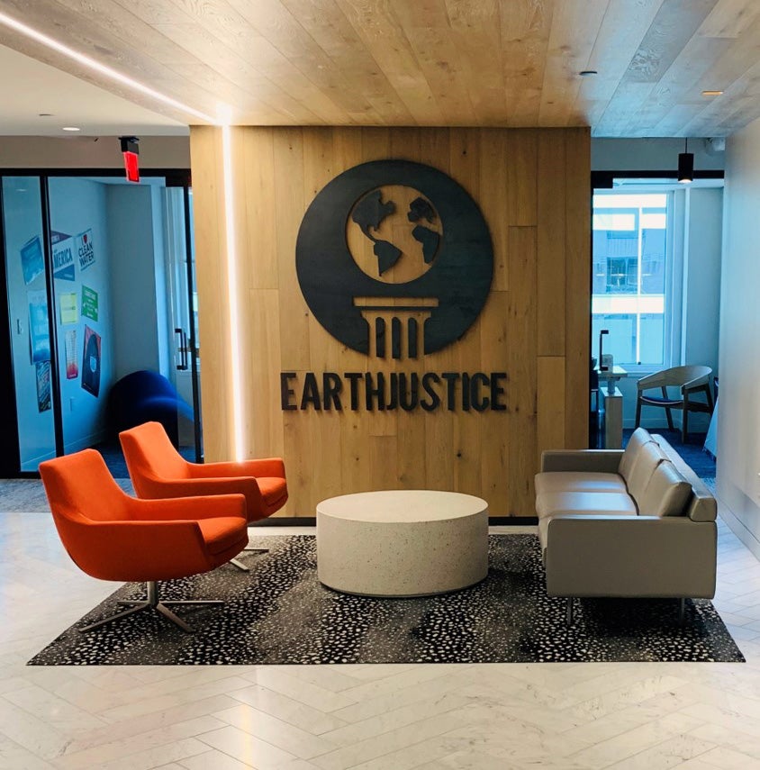 Reception at Earthjustice's Washington, D.C., Office.