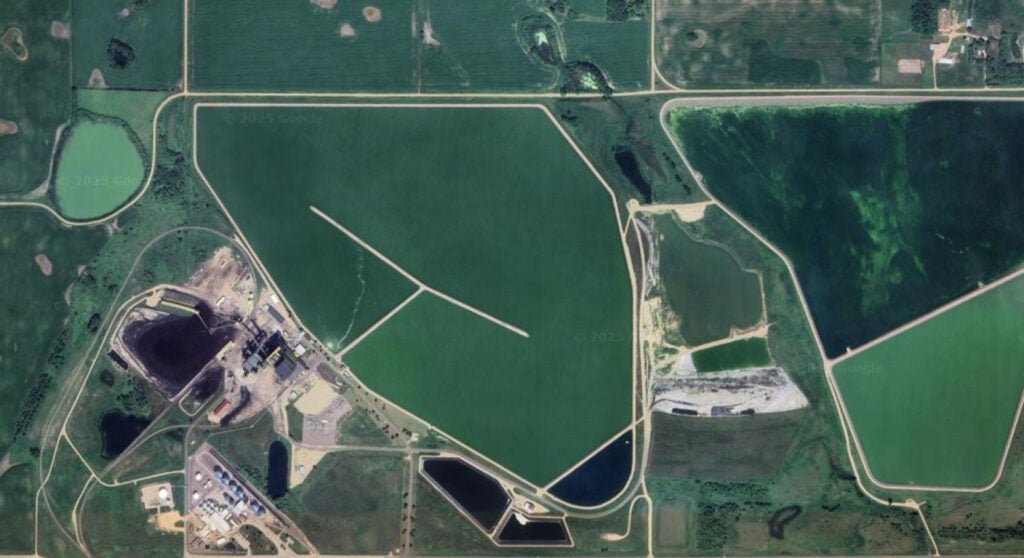 Big Stone Power Plant Aerial view of the Big Stone Power Plant in Grant, South Dakota.