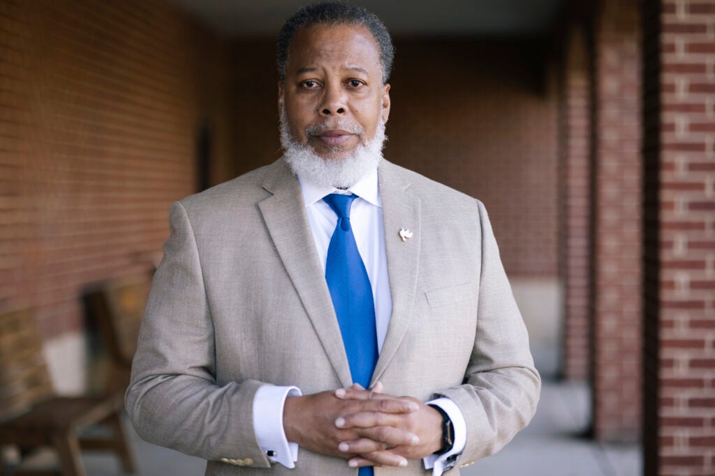 Rev. Robert Tipton Jr., the branch president of the DeSoto County NAACP, is opposed to the methane gas turbines operating in his Southaven, Mississippi community to power a nearby xAI data center in Memphis, Tennessee. (Brad Zweerink / Earthjustice)