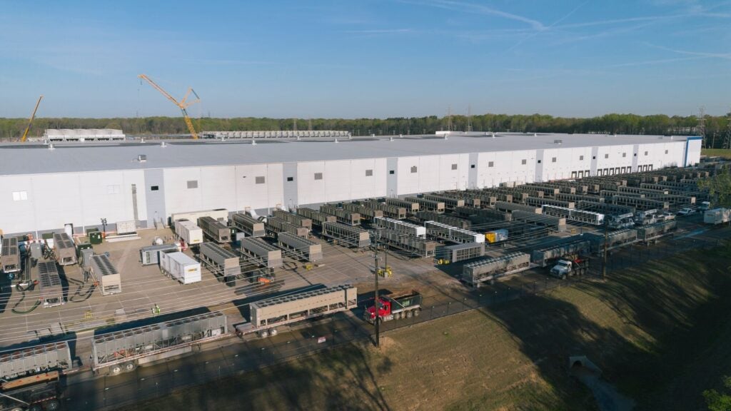 The xAI data center, Colossus II, in Memphis, Tennessee, just north of Southaven, Mississippi. (Brad Zweerink / Earthjustice)