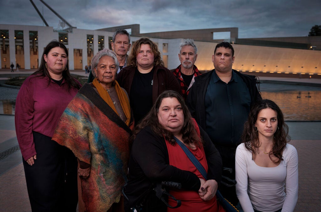 Each of the claimants has been seriously harmed by extreme weather events, from catastrophic bushfires and heatwaves to sea level rise and flooding. (Rebecca Parker)