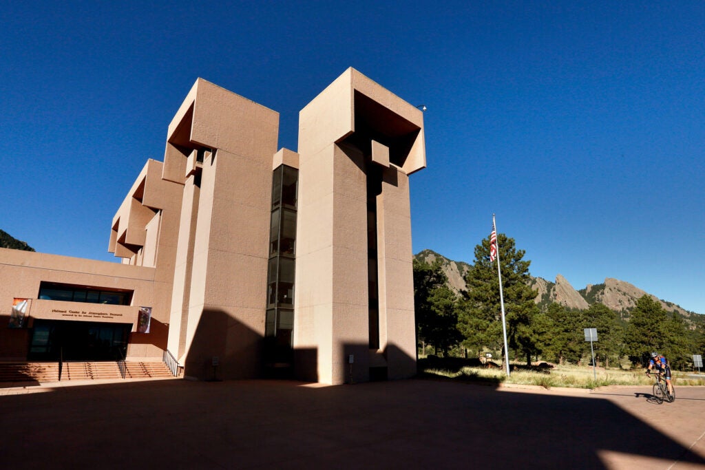 The National Center for Atmospheric Research facility in Boulder, Colorado. (Brennan Linsley / AP)
