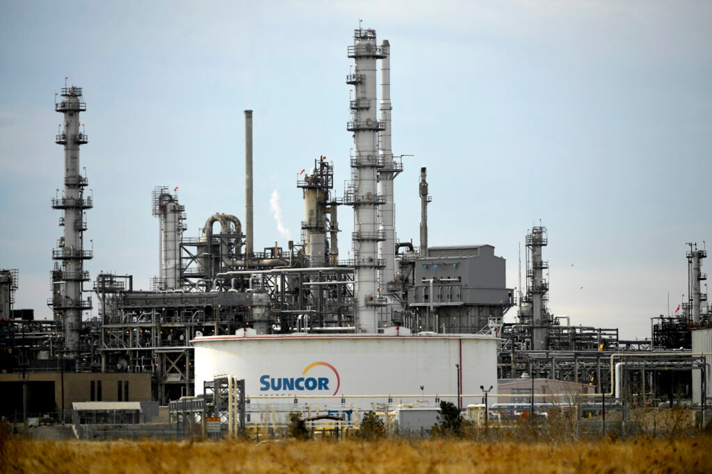 The Suncor Refinery in Commerce City, Colorado. (Joe Amon /The Denver Post via Getty Images)