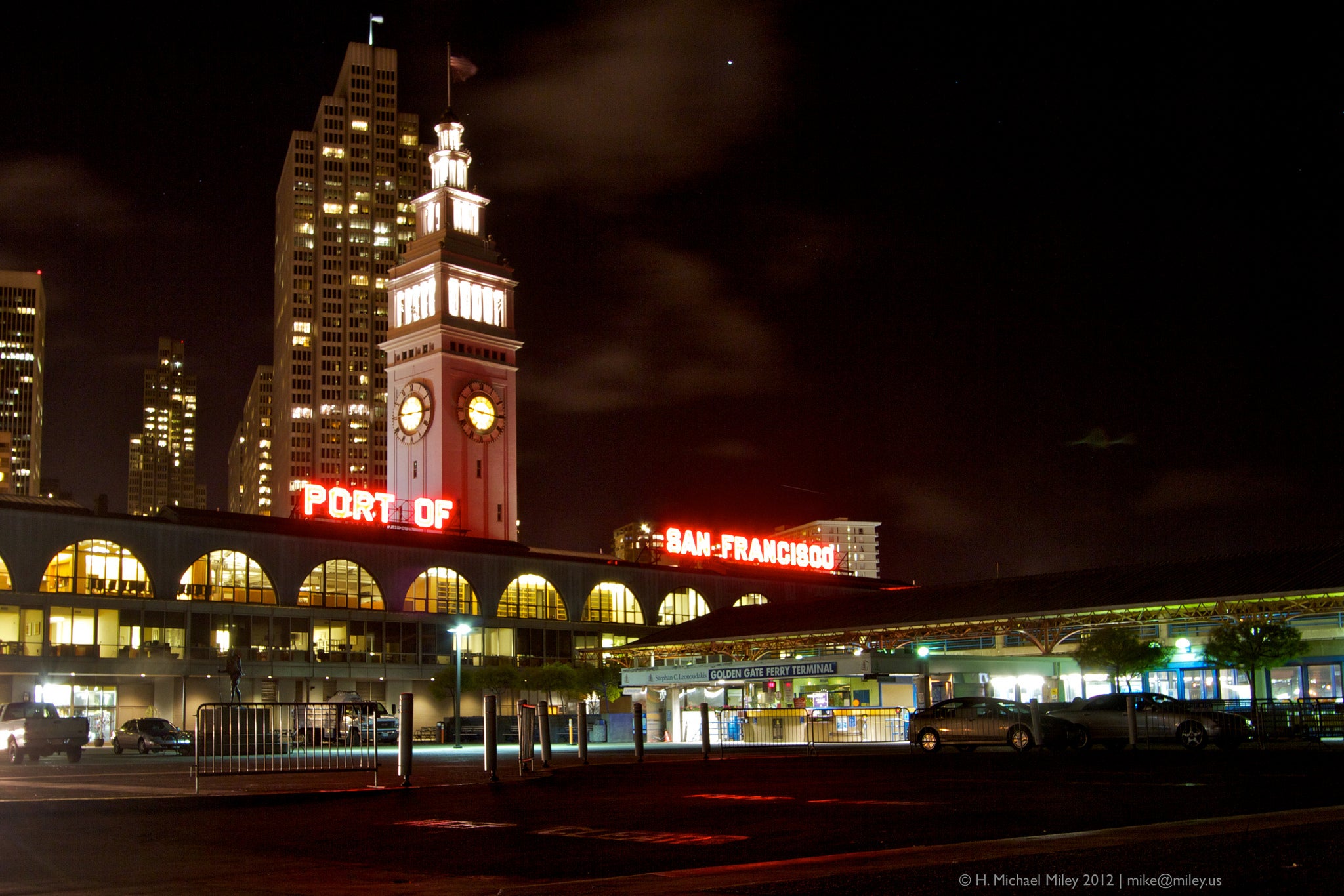 Port of San Francisco.