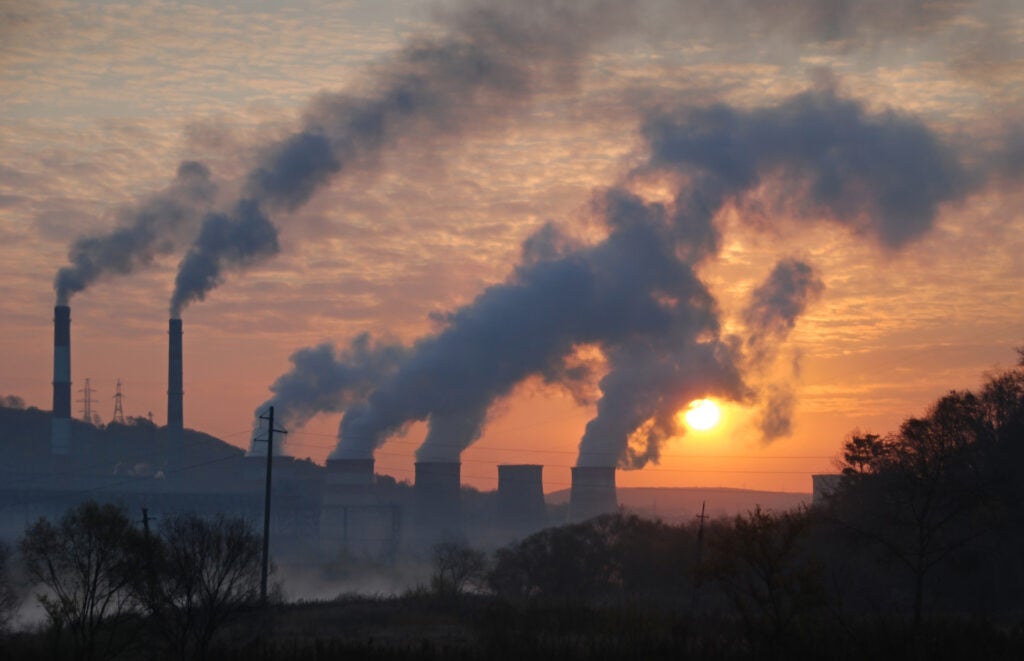 Ozone, or smog, is a type of pollution formed from the exhaust of power plants, factories, cars and trucks.
(Tatiana Grozetskaya / Shutterstock)