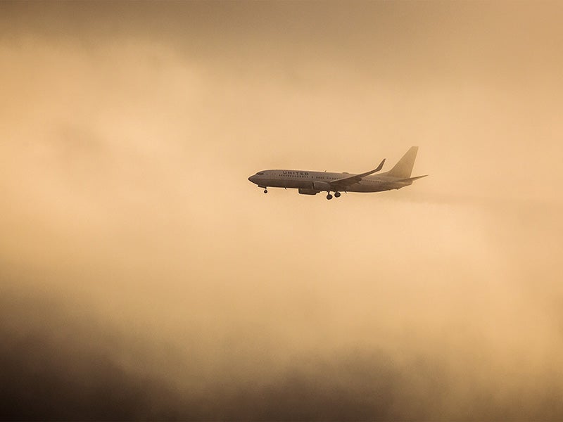 Aircraft emit 11 percent of carbon emissions from U.S. transportation sources.
(Photo by Angelo DeSantis)