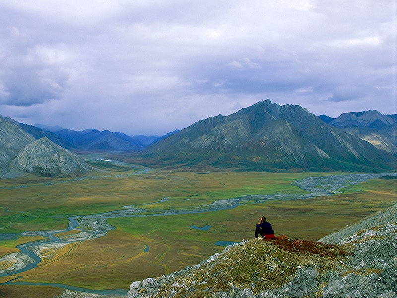 The Arctic National Wildlife Refuge.