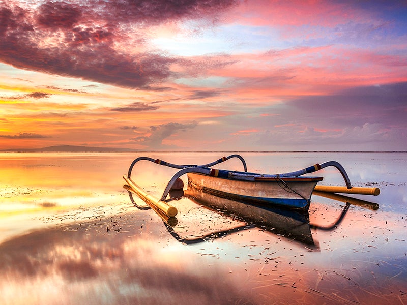 Bali fishing boat.